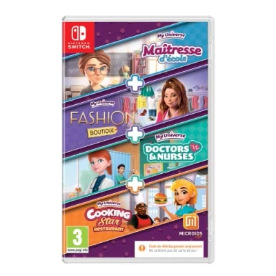 Image de Pack My Universe Cooking star Doctors et Nurses Fashion boutique School Teacher Code in a box Nintendo Switch