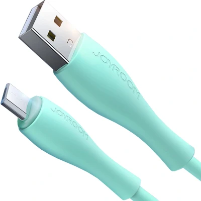 Afbeelding van USB micro kabel Joyroom S 2030M8 3A 2m groen