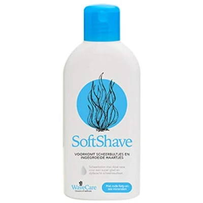 Afbeelding van Softshave Wavecare Scheerzeep Normale Huid 150 ml