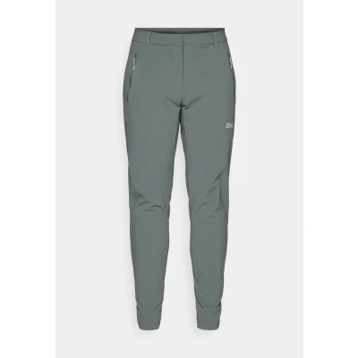 Afbeelding van Jack Wolfskin Hikeout Pants Outdoorbroeken, Dames, Maat: 46, Slate green