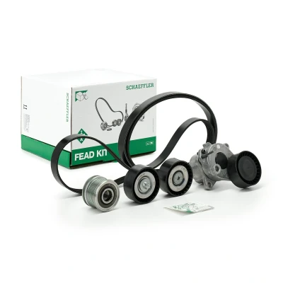Afbeelding van INA 529 0479 20 Poly V riem set Met vrijlooppully MERCEDES BENZ: E Class Saloon, Coupe, C T modell