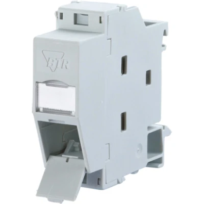 Afbeelding van Metz Connect 1309427103 E Netwerkdoos DIN rails CAT 6 Lichtgrijs