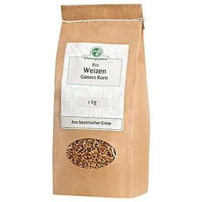 Afbeelding van Chiemgaukorn 1 kg biologische volkoren tarwe