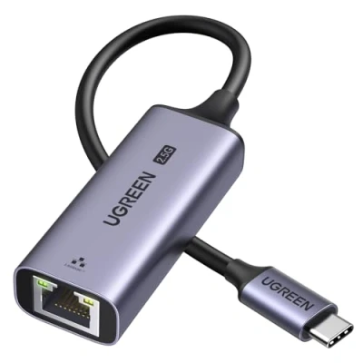 Afbeelding van UGREEN USB C naar RJ45 2.5G Ethernet Adapter