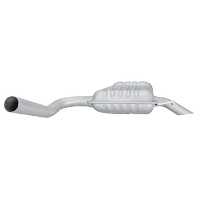 Afbeelding van HELLA 8LD 366 030 231 Einddemper Achter Met aanbouwdelen