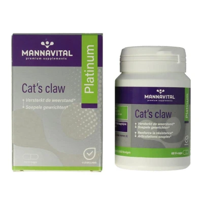Afbeelding van Catsclaw Platinum 60 pcs.