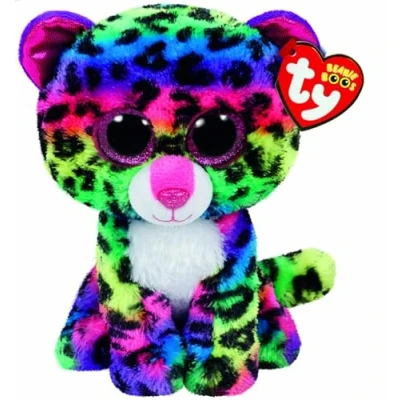 Image de Peluche Dotty le Léopard Beanie Boo’s Ty Small 15 cm