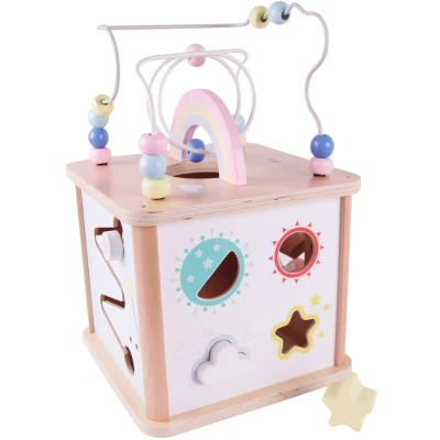 Afbeelding van Classic World Houten Activiteitenkubus