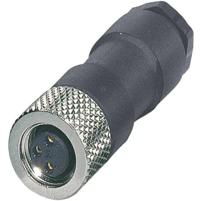 Afbeelding van Phoenix Contact 1506891 Sensor/actuator connector, niet geassembleerd M8 Aantal polen: 4 Bus, recht 1 stuk(s)