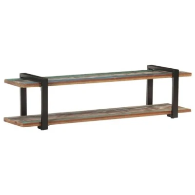 Afbeelding van Tv meubel 160x40x40 cm massief gerecycled hout