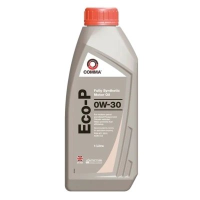 Afbeelding van Comma Eco P 0W 30 1L Motorolie ECOP1L PEUGEOT: 208 I Hatchback, Boxer Van, Partner II CITROËN: Berlingo II, C3 Hatchback