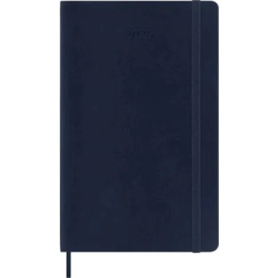 Afbeelding van Moleskine 12 Maanden Agenda 2025 Wekelijks Large Zachte Kaft Saffier Blauw