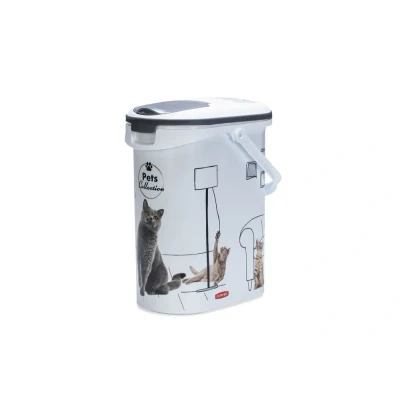 Afbeelding van Curver Voercontainer Kat Kattenvoerbewaarbak 10 l Wit