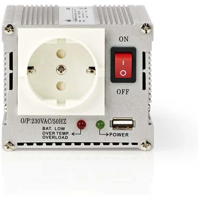 Afbeelding van Spanningsomvormer Nedis 100W (12V naar 230V, USB A)