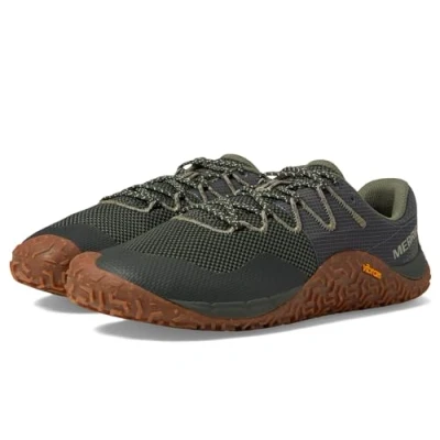 Afbeelding van Merrell Trail Glove 7 Barefoot Hardloopschoenen neutraal, Heren, Maat: 43, Lichen gum Textiel/ synthetisch