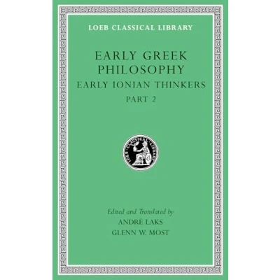 Afbeelding van Early Greek Philosophy Vol III Later Ion