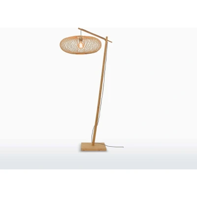 Afbeelding van GOOD&amp;MOJO Vloerlamp Cango Bamboe 80x60x176cm Bruin