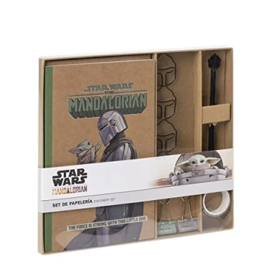 Afbeelding van Schrijfset The Mandalorian 10 Onderdelen Groen