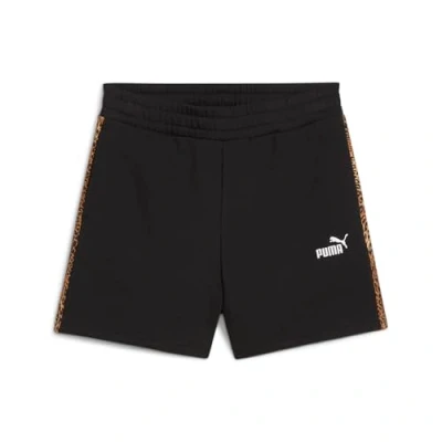 Afbeelding van Puma Graphic Animal Shorts Korte broeken, Dames, Maat: Large, Black