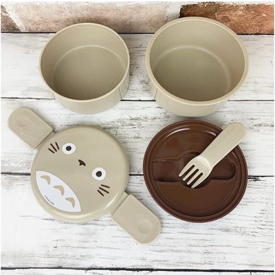 Afbeelding van Ghibli My Neighbor Totoro Bento Ronde Twee Delen