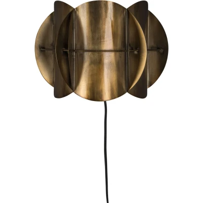 Afbeelding van Dutchbone Corridor Wandlamp Goud