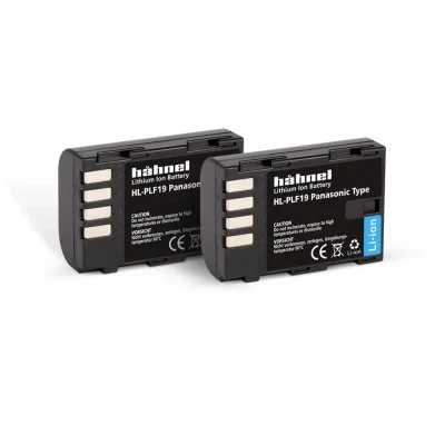 Afbeelding van Hähnel Fototechnik HL PLF19, 2er Camera accu Vervangt originele DMW BLF19, BLF19E, BLF19PP 7.2 V 1970 mAh