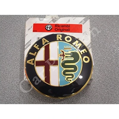 Afbeelding van Origineel logo op de voorkant voor Alfa Romeo 74 mm