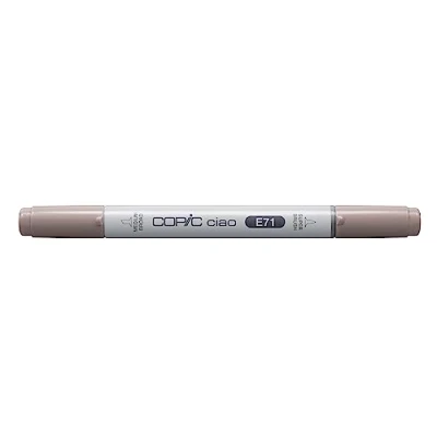 Afbeelding van COPIC Ciao E71, Champagne, Twin Marker met medium punt en penseelpunt