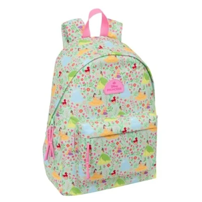 Afbeelding van Schoolrugzak Disney Princess Bloom Groen Roze 31 x 43 13 cm