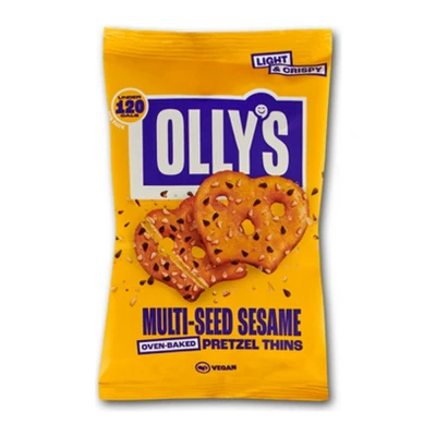 Afbeelding van Olly&#039;s Pretzels Sesame 7 x 140 gram