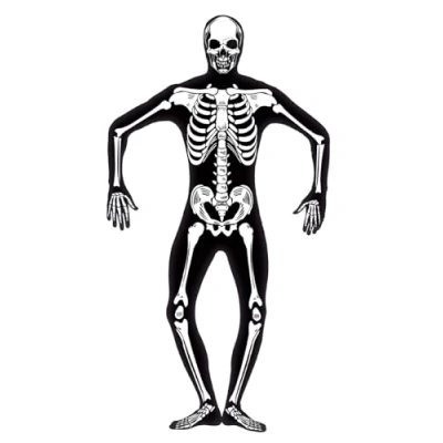 Afbeelding van &quot;Second skin halloween skelet voor volwassenen Verkleedkleding Large&quot;
