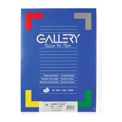 Afbeelding van Gallery enveloppen ft 229 x 324 mm, venster links, stripsluiting, binnenzijde grijs, doos van 250 st