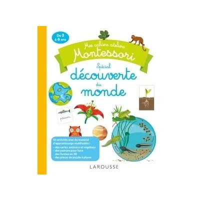 Image de Mes cahiers ateliers Montessori : découverte du monde