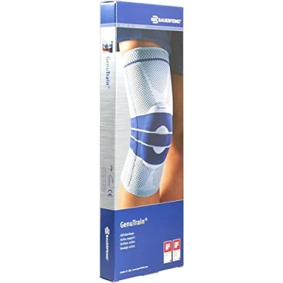 Afbeelding van Bauerfeind GenuTrain Kniebrace 6 Universeel Beige