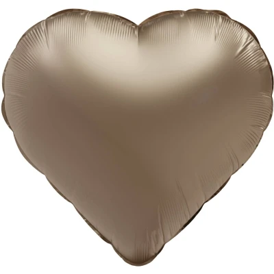 Afbeelding van Folat Folieballon hart Starlight Gold 45 cm