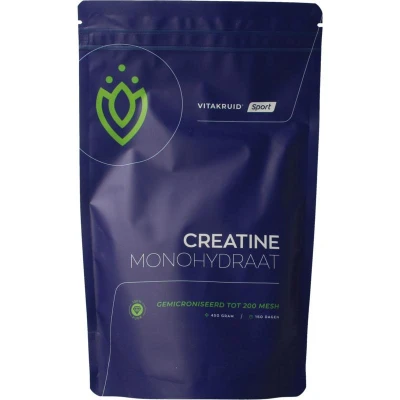 Afbeelding van Vitakruid Creatine Monohydraat Poeder 450GR