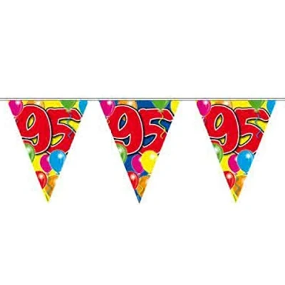 Afbeelding van Vlaggenlijn 95 jaar dubbelzijdig
