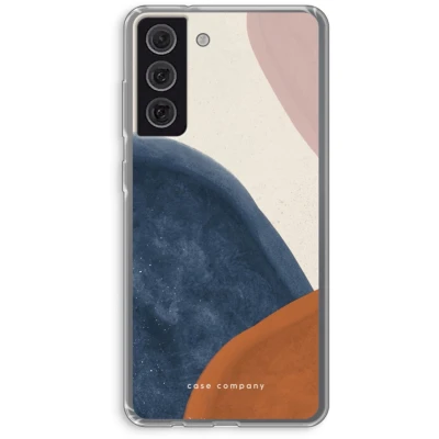 Afbeelding van Case Company® hoesje geschikt voor Samsung Galaxy S21 FE Geo #1 Soft Cover Telefoonhoesje Bescherming aan alle Kanten en Schermrand