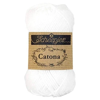Afbeelding van Scheepjes Catona 25gr 106 Snow White