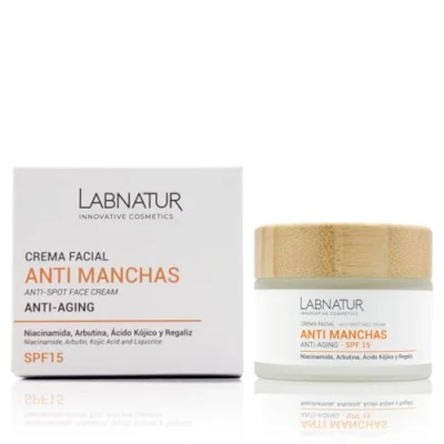 Afbeelding van Labnatur anti Spot Gezichtscrème 30ml verwijderen huidvlekken aging depigmenterend 100% natuurlijk
