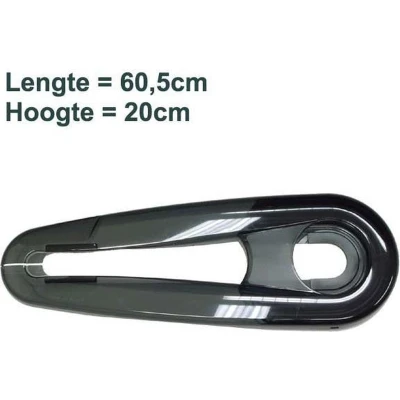 Afbeelding van Voorzetscherm 26&quot; Axa Slicer smoke (winkelverpakking)