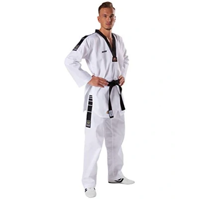 Image de Dobok Taekwondo Kwon Grand Victory avec broderie 160 Blanc