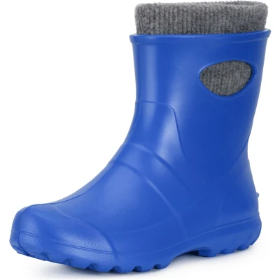 Afbeelding van Ladeheid Dames Regenlaarzen Gevoerd en Waterdicht Vederlicht EVA LA LMG 750 GardenWomen Blau2727c 38
