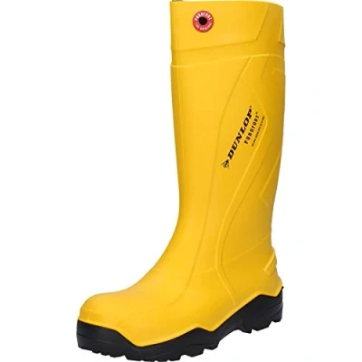 Image de Dunlop Purofort+ laars S5, maat 46, Dunlop, Geel Geschikt voor Veehouderij