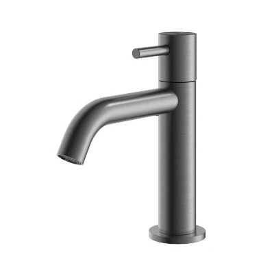 Afbeelding van HotBath Archie Fonteinkraan Geborsteld Gunmetal PVD AR001BGP