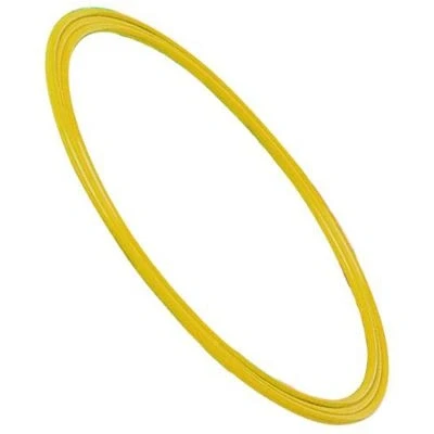 Image de Cerceau plat en polypropylène de couleur Jaune diamètre70 cm