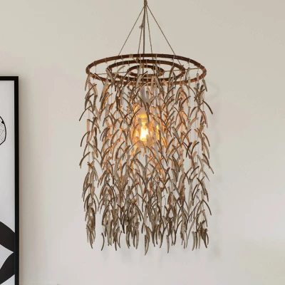 Afbeelding van Hanglamp Kokos van echte kokosnoot, 55 cm