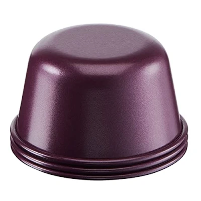Afbeelding van Tefal Creabake, 3 delige set Creabake muffin vormen, bakvormen, 7,5 cm, antiaanbaklaag, stapelbaar systeem, creatieve zoete en smakelijke recepten, eenvoudig te bakken