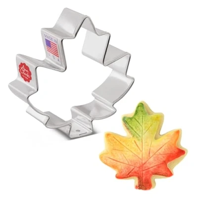 Afbeelding van Ann Clark Cookie Cutters Uitsteekvorm esdoornblad 6,99 cm
