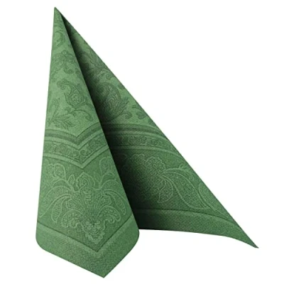 Afbeelding van PAPSTAR ROYAL Collection servetten, gevouwen, 40 x cm, donkergroen, 50 stuks